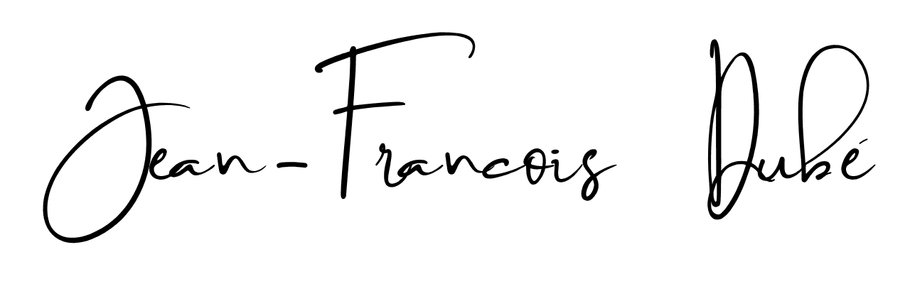 Signature de Jean-François Dubé